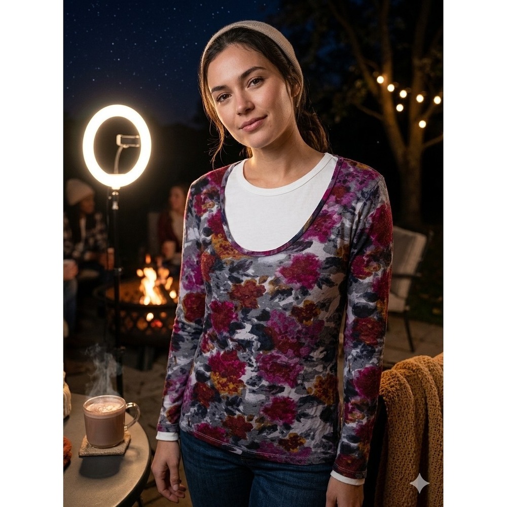 BKE By Buckle Thin Long Sleeve Top. Over A Top On A Chilly Night. 19-22" PTP,...